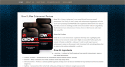 Desktop Screenshot of growxlsite.com